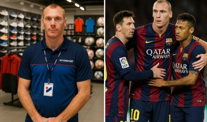 Barcelona’nın 20 milyon euroluk yıldızı AVM’de iş başı yaptı