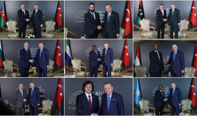 Cumhurbaşkanı Erdoğan’dan Antalya’da liderler zirvesi!