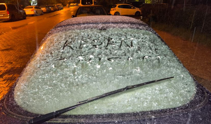 Edirne’de kar sürprizi