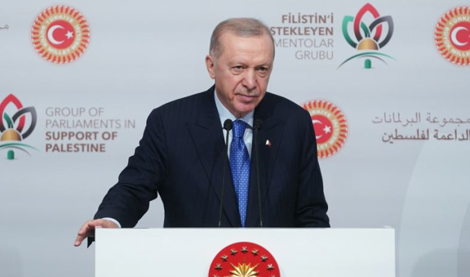 Erdoğan: Filistinlileri topraklarından eden planlar yok hükmünde