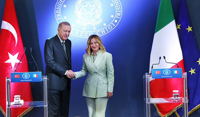Erdoğan’dan İtalya ile ticaret ve savunmada iş birliği vurgusu