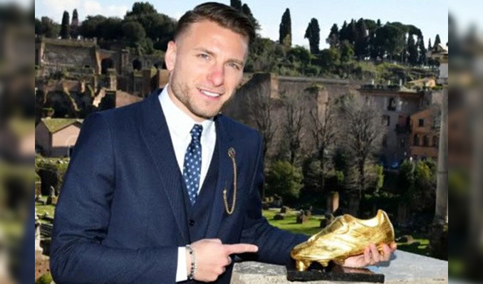 Immobile’den Solskjaer’e ‘altın ayakkabılı’ gönderme