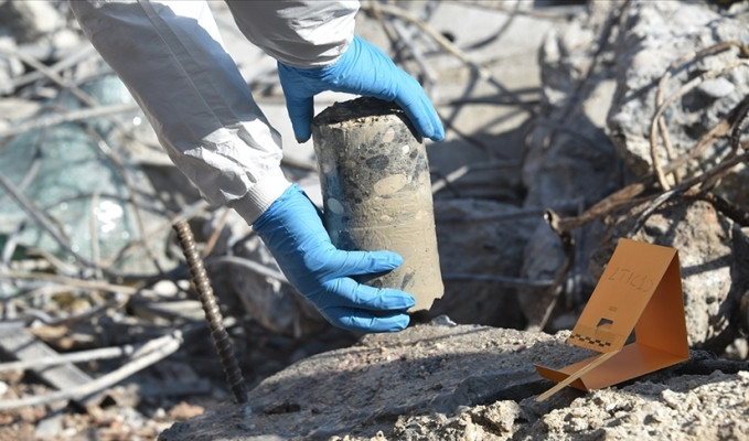 İstanbul’da 13 katlı binada sahte beton