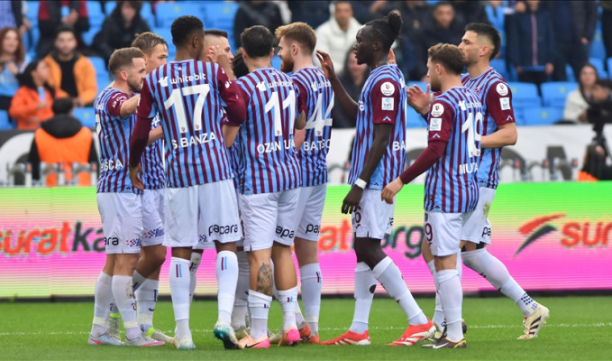 Trabzonspor, Alanyaspor’u 4-3 mağlup etti