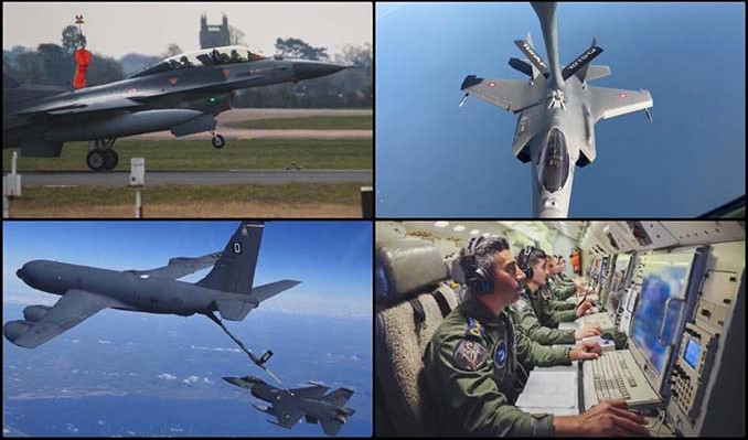 Türk uçağından F-35’e havada tarihi yakıt ikmali