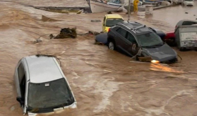 Yunanistan’da sel felaketi!