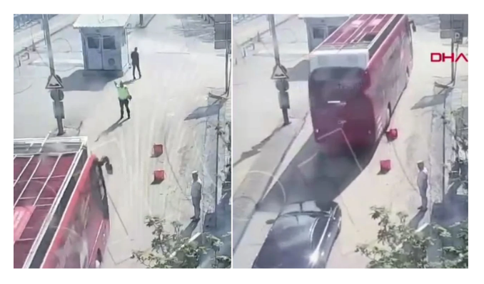 CHP otobüsünün şoförüne ev hapsi cezası verildi