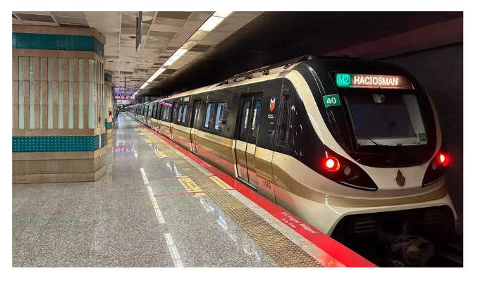 Yenikapı-Hacıosman Metro Hattı 3 Mayıs gecesi kapalı olacak