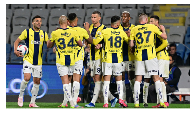 Fenerbahçe deplasmanda Başakşehir’i rahat geçti