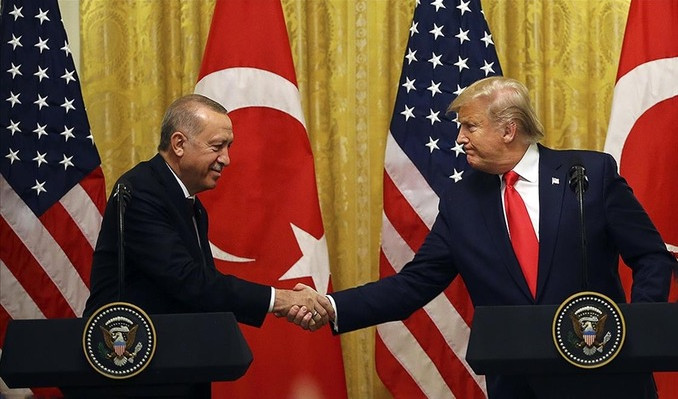 Cumhurbaşkanı Erdoğan, Trump’la telefonda görüştü