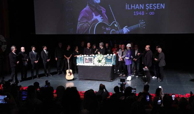 İlhan Şeşen şarkılarla uğurlandı…