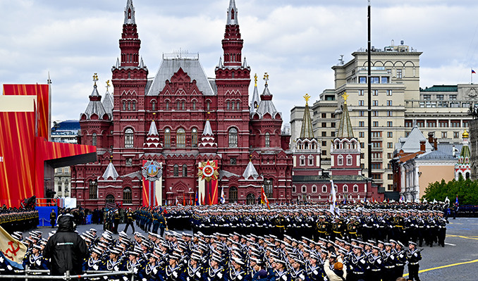 Moskova’da ‘9 Mayıs’ coşkusu