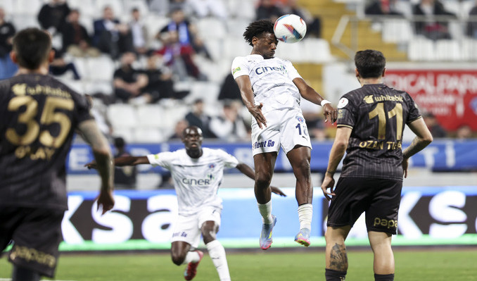 Trabzonspor Kasımpaşa’dan 1 puan aldı