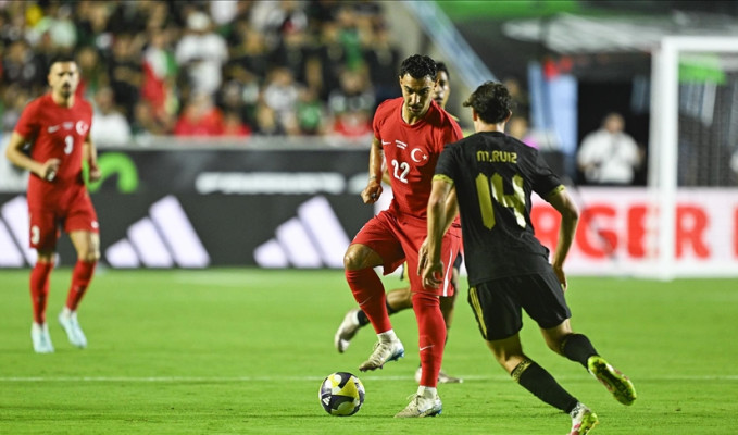 A Milli Futbol Takımı, Meksika’ya mağlup oldu