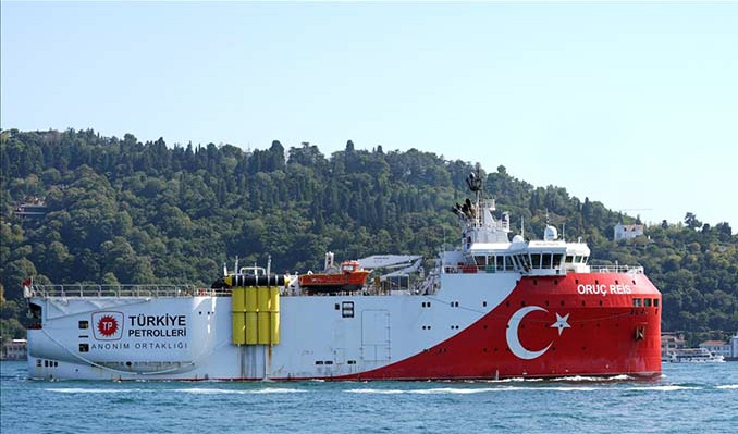 Oruç Reis ilk kıtalar arası görevini tamamladı