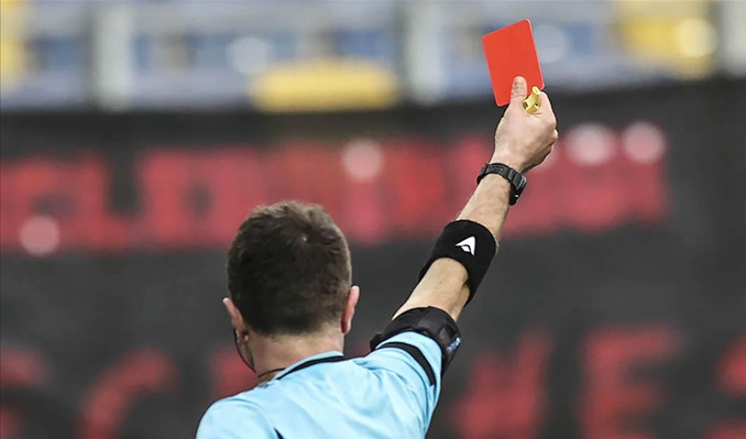 TFF’den kırmızı kart cezasında dikkat çeken değişiklik