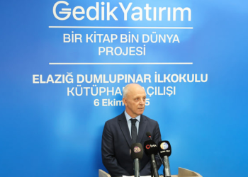 Gedik Yatırım 8. kütüphanesini Elazığ’da açtı