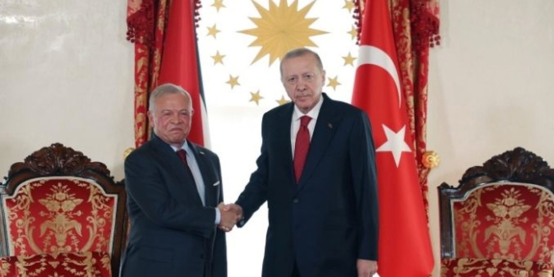 Erdoğan, Ürdün Kralı 2. Abdullah ile bir araya geldi